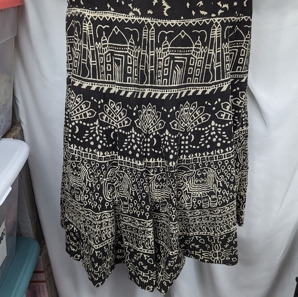 Sacred Threads Short Sleeve Shift Dress Sz S/M - Picture 9 of 11